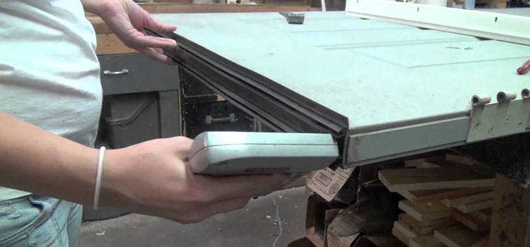 damaged steel door repair Tracy