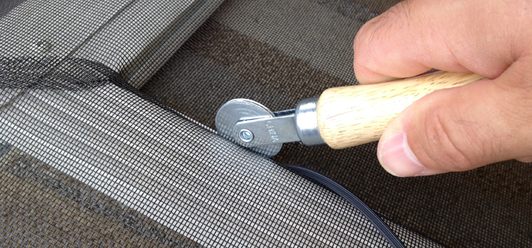 metal screen door repair in Tracy